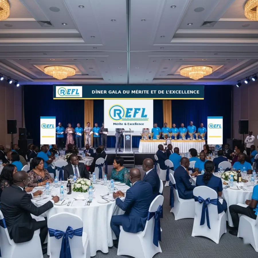 Illustration : le dîner gala du mérite et de l’excellence du REFL-CI