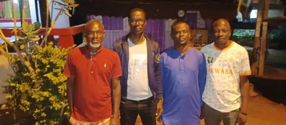 Rencontre en soirée lors de la tournée